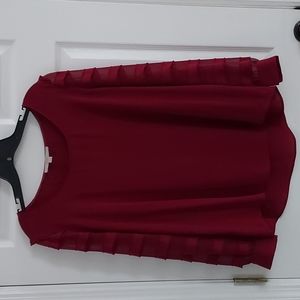 Maroon Blouse